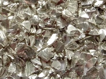 Glasgranules | glass stones silver, 9-12 mm/1 kg